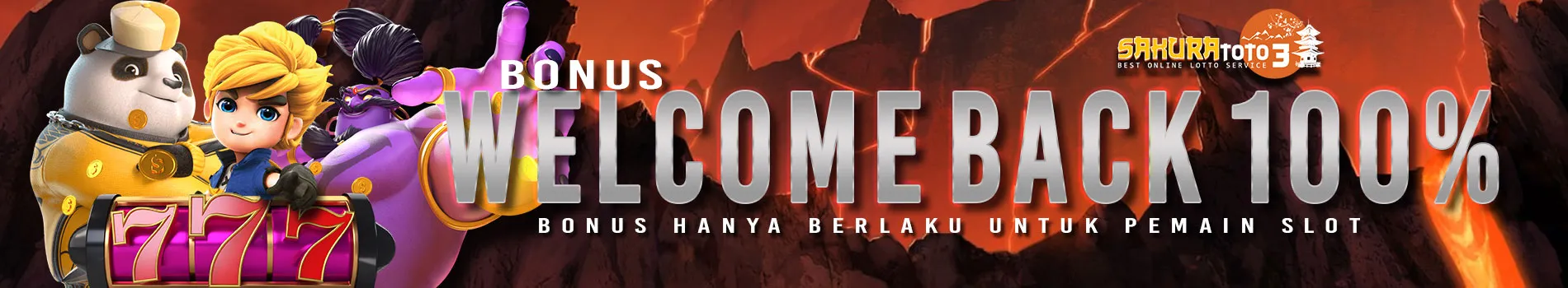 BONUS WELCOME BACK